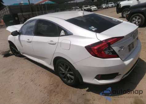 2021 Honda Civic Ex-L из США, поврежденный, VIN 19XFC1F74ME002245